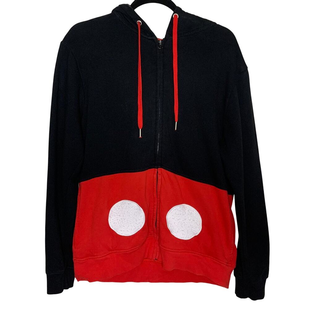 Disney Parks Exclusive Mickey Mouse Ear Hooded Jacket Size Small